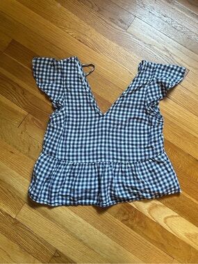 Abercrombie and Fitch Gingham Top